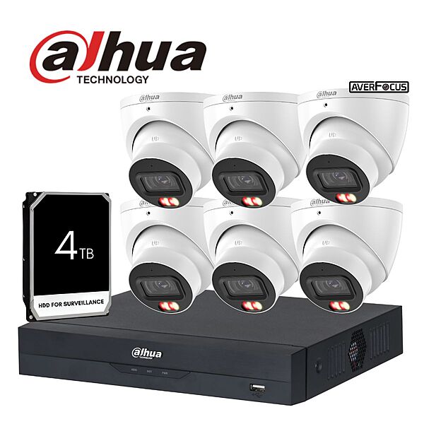 Dahua 8MP 8CH WizSense Kit, 4TB(HDW3867) Dahua 8MP 8CH WizSense Kit, 4TB(HDW3867)