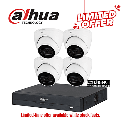 [Promo]Dahua 6MP 4CH KIT(HDW3666)