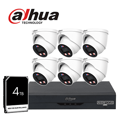 Dahua 6MP WizColor PRO KIT(HDW3649-PRO)