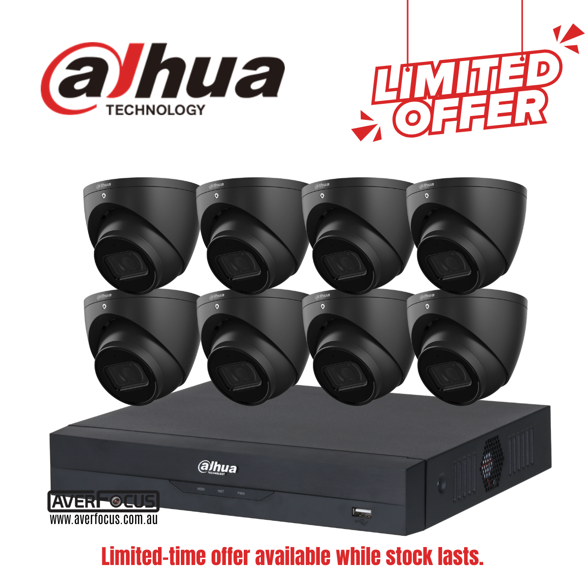 [Promo]Dahua 6MP 8CH KIT(HDW3666)