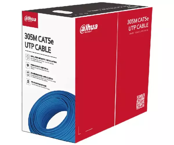 Dahua UTP CAT5e Cable 305m Blue Dahua UTP CAT5e Cable 305m Blue