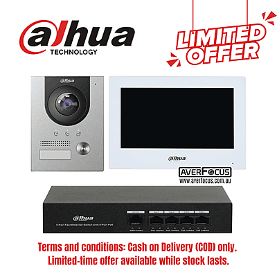 [COD only]Dahua IP Villa Intercom Kit, KTP01L(S)-AUS