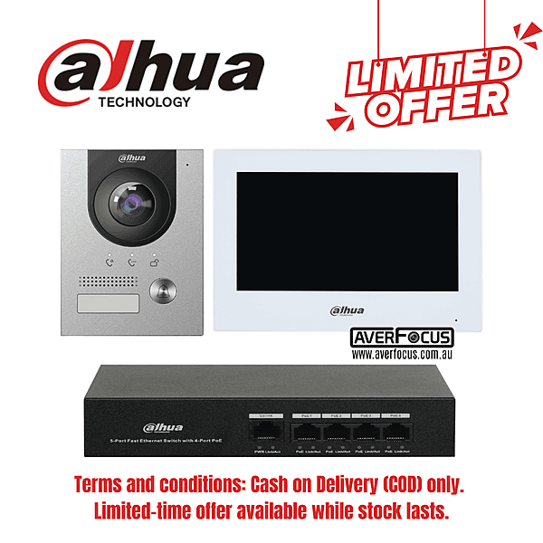 [COD only]Dahua IP Villa Intercom Kit, KTP01L(S)-AUS