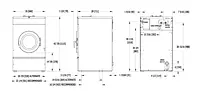 T-350 OEX T-350SO Lavadora industrial de 9.1 kg (20 lb) serie O Express