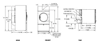 DN0030_C T-30S6 secadora individual de 13.6 kg (30 lb) serie 6 ciclos