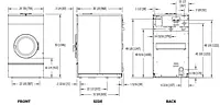 T-675 OEXP T-675SO Lavadora industrial de 18 kg (40 lb) serie O Express Plus