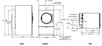 DN0080_C T-80S6 secadora individual de 36.3 kg (80 lb)