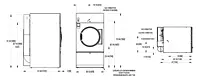 T-80SX secadora individual de 36.3 kg (80 lb) serie X