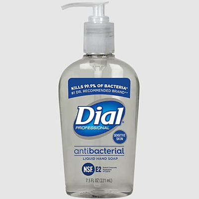 Dial® Sensitive Skin Antibacterial Liquid Hand Soap