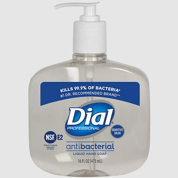 Dial® Sensitive Skin Antibacterial Liquid Hand Soap