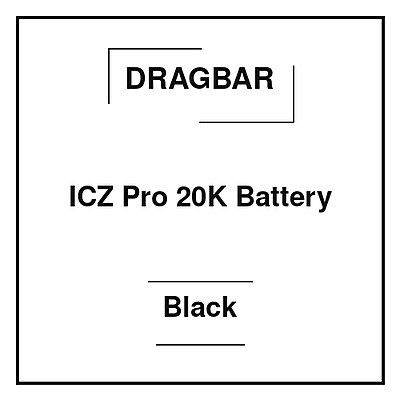 Dragbar ICZ Pro 20K Battery Black