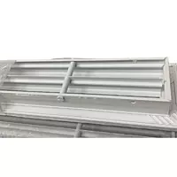 Difusor Lineal de Inyeccion Separacion 3/4" en Aluminio EXTRUIDO (6 PIES X 2R, BLANCO) - DILIIN06X2RX3/4