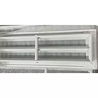 Difusor Lineal de Inyeccion Separacion 3/4" en Aluminio EXTRUIDO (6 PIES X 2R, BLANCO) - DILIIN06X2RX3/4