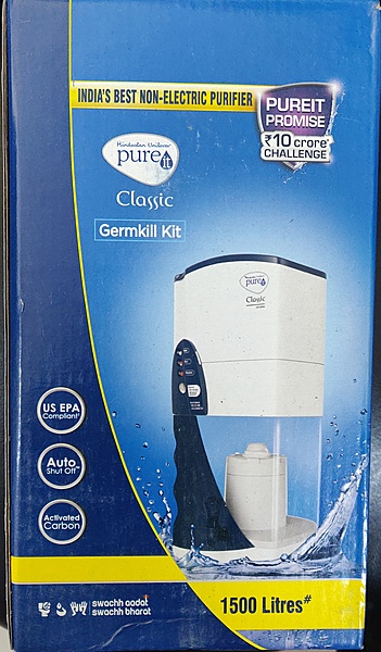 Pureit Germ Kill Kit for 23L Classic and Autofill 1500Ltr MRP560