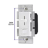 Atenuador de Luz deslizable con interruptor, línea Classic - DIM-CL2 / 46301
