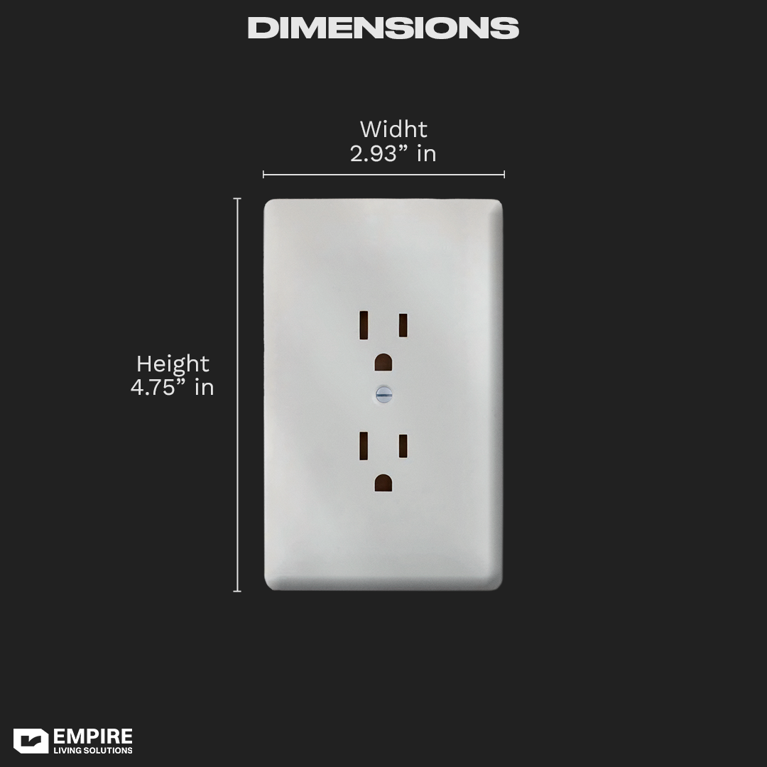 Cover-Up Wall Plate