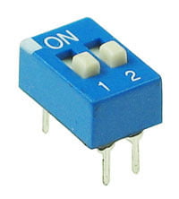 Dip Switch 2 Position Top Dip Switch 2 Position Top