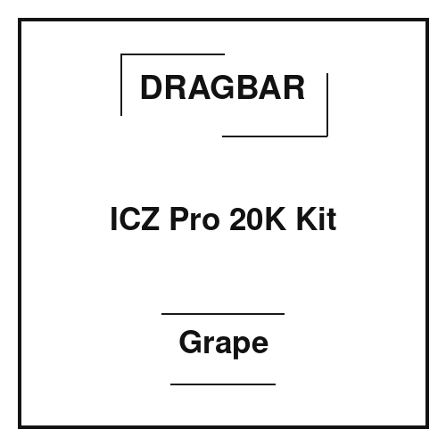Dragbar ICZ Pro 20K Kit Grape