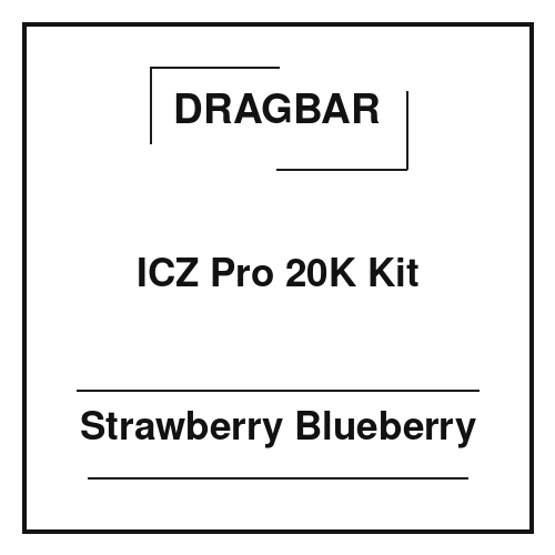 Dragbar ICZ Pro 20K Kit Strawberry Blueberry