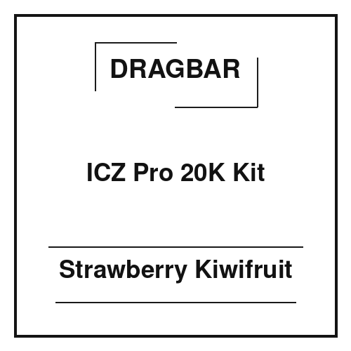 Dragbar ICZ Pro 20K Kit Strawberry Kiwifruit
