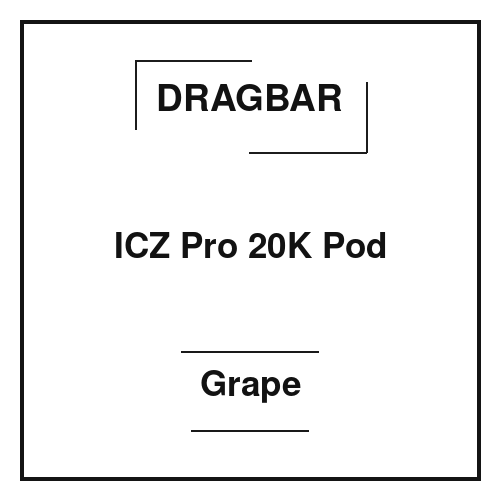 Dragbar ICZ Pro 20K Pod Grape