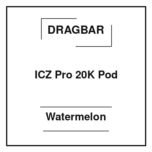 Dragbar ICZ Pro 20K Pod Watermelon