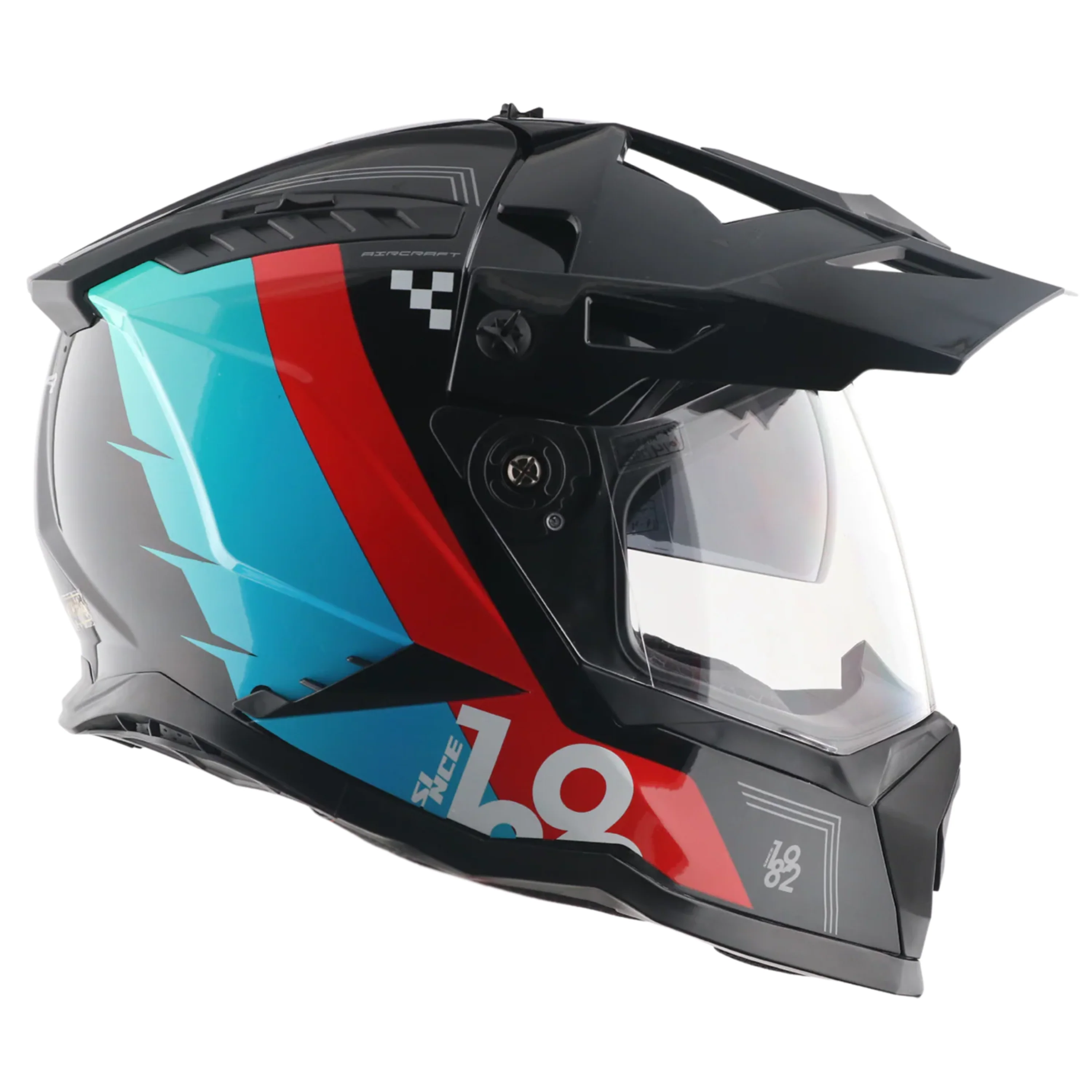 VEGA DIRT-X AIRCRAFT BLACK/RED (L)