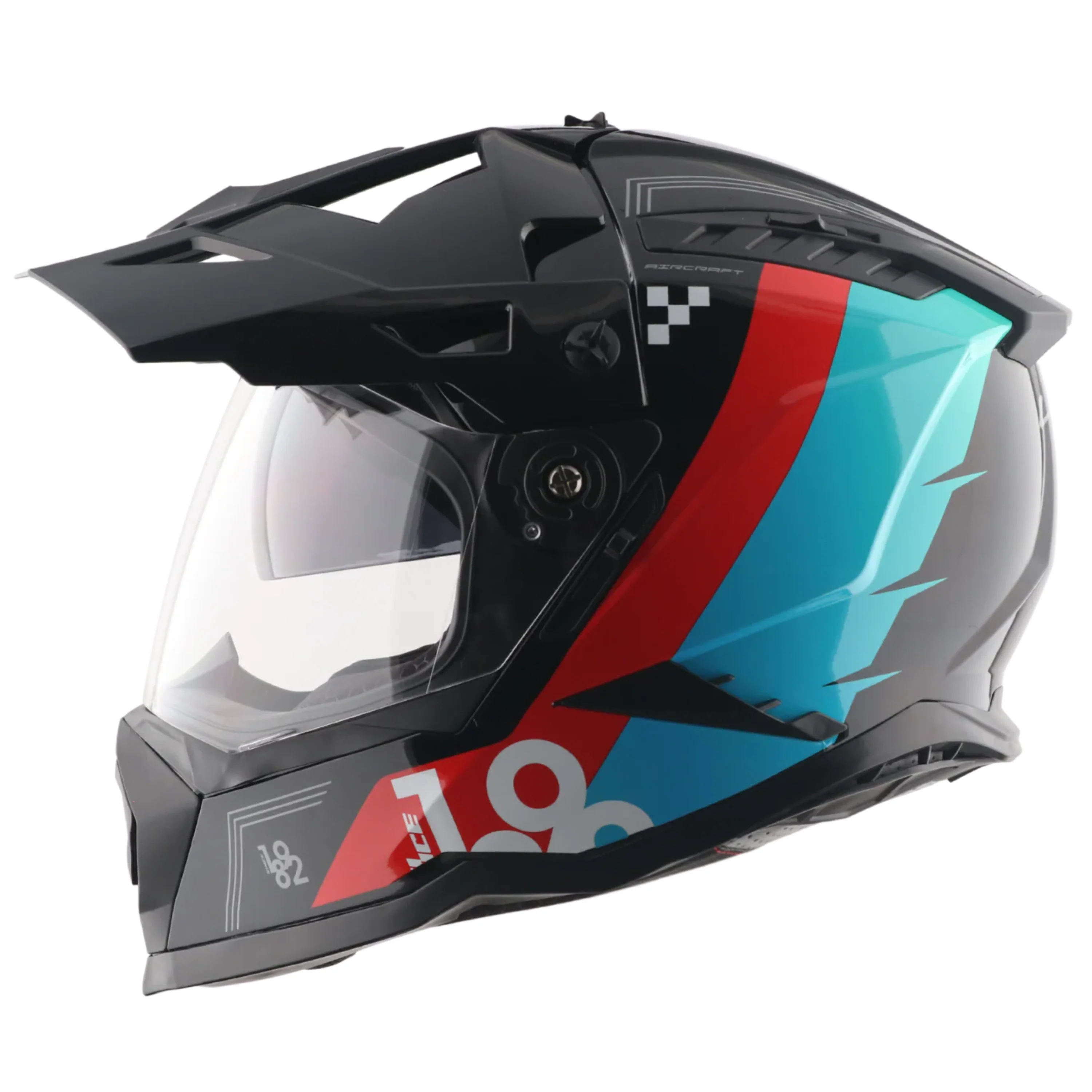 VEGA DIRT-X AIRCRAFT BLACK/RED (L)