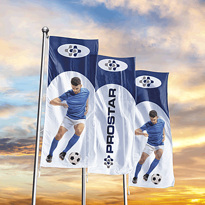 Corporate Flag Single Sided Digital