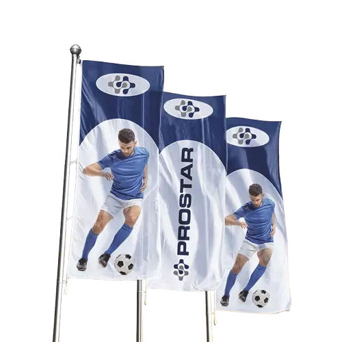 Corporate Flag Double Sided Digital
