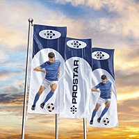 Corporate Flag Single Sided Digital