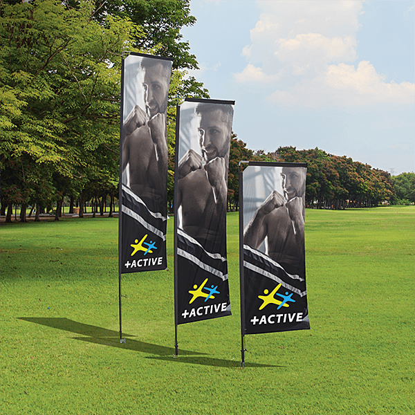 Telescopic Banners Deluxe Double Sided Digital