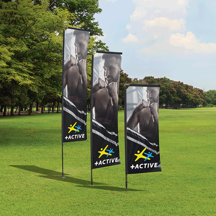 Telescopic Banners Deluxe Single Sided Digital