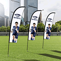 Wind Cheather Banners Deluxe Double Sided Digital