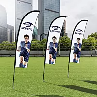Wind Cheather Banners Deluxe Single Sided Digital