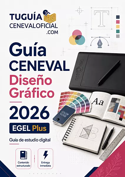Guía CENEVAL Diseño Gráfico 2026