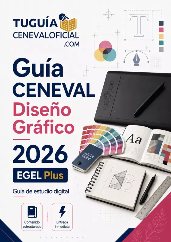 Guía CENEVAL Diseño Gráfico 2026