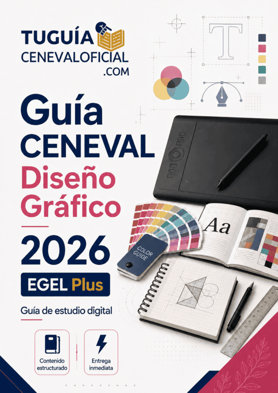 Guía CENEVAL Diseño Gráfico 2026