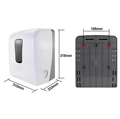 DISPENSADOR PAPEL TOALLA EN ROLLO DE AUTO CORTE DISPENSADOR PAPEL TOALLA EN ROLLO DE AUTO CORTE