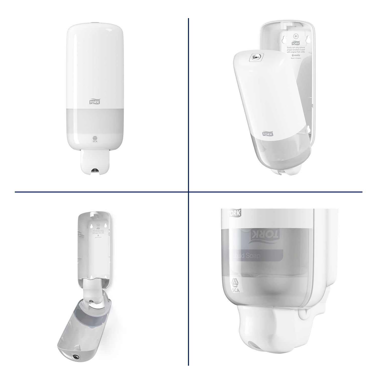 DISPENSADOR TORK JABON PARA MANOS ESPUMA BLANCO 12s 56150060 / 56150038 / 56150039 / 56150049