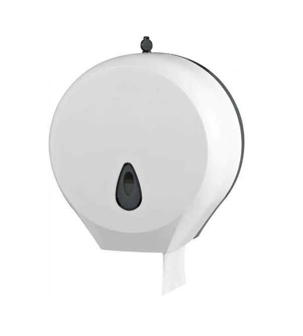 Dispensador de papel higiénico jumbo para baños institucionales