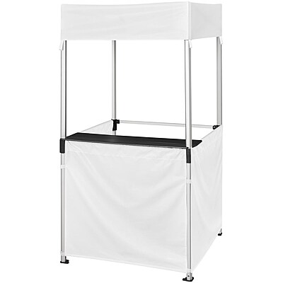 Ovation Sublimated Gazebo 1m X 1m Kiosk - 3 Half-Wall Skins