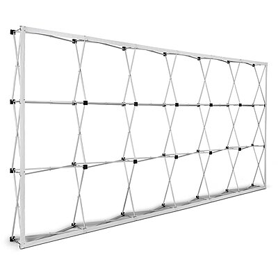 Bannerwall 4.5 x 2.25m, Supplied Complete