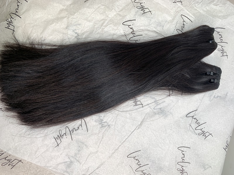 Natural Straight Luxury Virgin SDD Hair - NaturalBlack