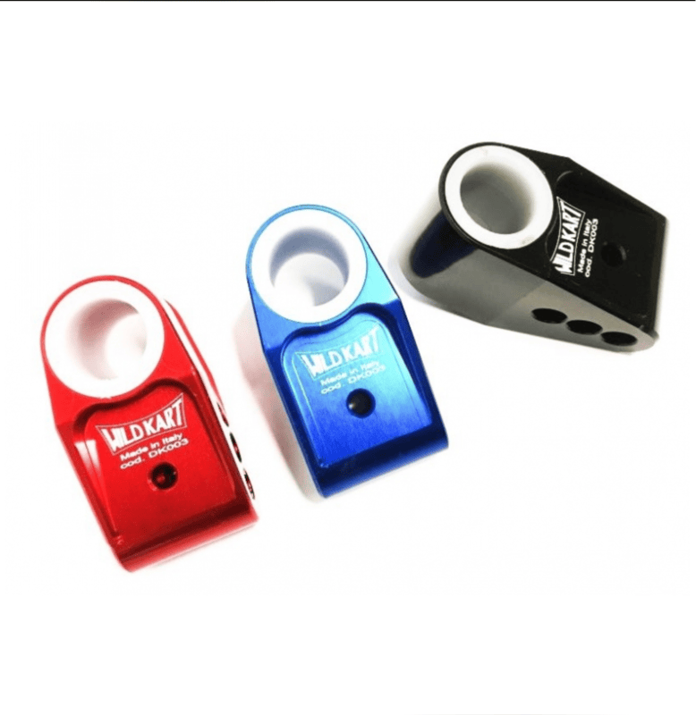 Wild Kart Steering Column support holder anodized-Blue