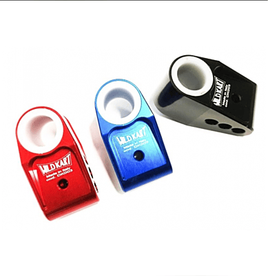 Wild Kart Steering Column support holder anodized-Blue