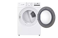 LG® DLE3400W 7.4 cu. ft. Ultra Large Capacity Electric Dryer LG® DLE3400W 7.4 cu. ft. Ultra Large Capacity Electric Dryer