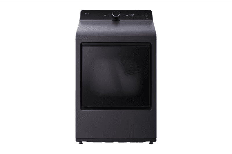 LG Electric Dryer, 7.3 cu. ft. Capacity, Wifi Enabled, Essence Graphite colour