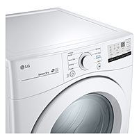 LG® DLG3401W 7.4 cu. ft. Ultra Large Capacity Gas Dryer LG® DLG3401W 7.4 cu. ft. Ultra Large Capacity Gas Dryer