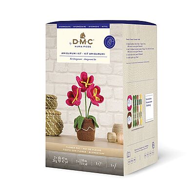 Kit Amigurumi DMC - Flower Pot